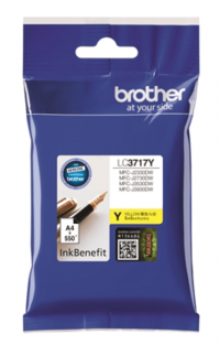 Brother LC-3717Y Sarı Orjinal Kartuş - 1