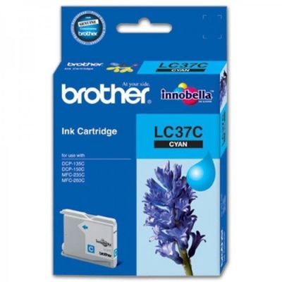 Brother LC-37C/LC-970C Mavi Orjinal Kartuş - 1