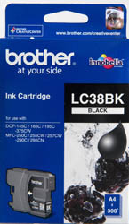 Brother LC-38BK/LC-980BK Siyah Orjinal Kartuş - Brother