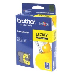Brother LC-38Y/LC-980Y Sarı Orjinal Kartuş - Brother