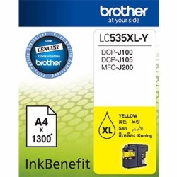 Brother LC-535XL Y Sarı Orjinal Kartuş - Brother