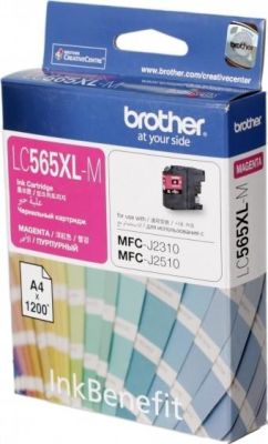 Brother LC-565XL M Kırmızı Orjinal Kartuş - 1
