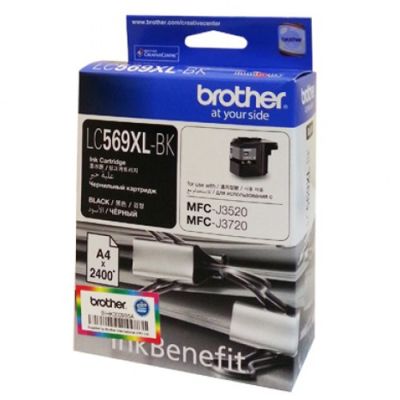 Brother LC-569XL BK Siyah Orjinal Kartuş - 1