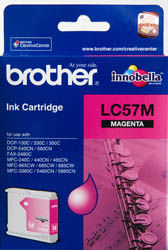Brother LC-57M/LC-1000M Kırmızı Orjinal Kartuş - 1