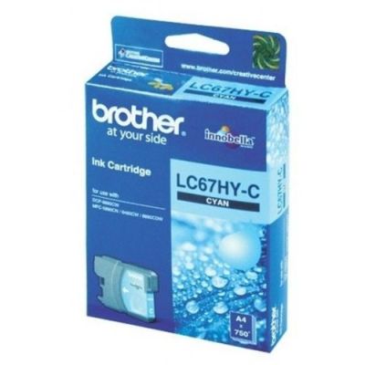 Brother LC-67HY/LC-1100HY Mavi Orjinal Kartuş Yüksek Kapasiteli - 1