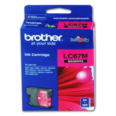 Brother LC-67M/LC-1100M Kırmızı Orjinal Kartuş - 1