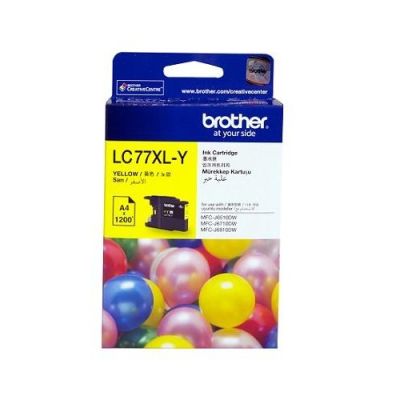 Brother LC-77XL Y Sarı Orjinal Kartuş - 1