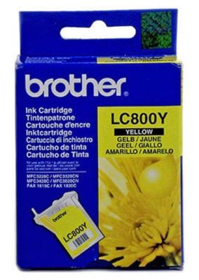 Brother LC-800Y Sarı Orjinal Kartuş - 1