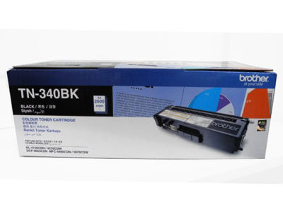 Brother TN-340BK Siyah Orjinal Toner - 1