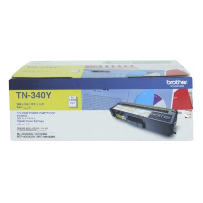 Brother TN-340Y Sarı Orjinal Toner - 1