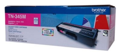 Brother TN-345M Kırmızı Orjinal Toner Yüksek Kapasiteli - 1