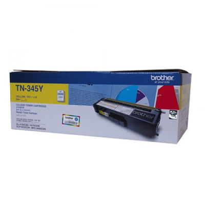 Brother TN-345Y Sarı Orjinal Toner Yüksek Kapasiteli - 1