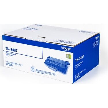 Brother TN-3487 Siyah Orjinal Toner Ekstra Yüksek Kapasiteli - 1