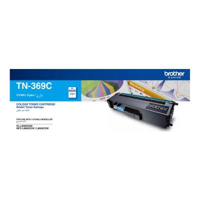 Brother TN-369C Mavi Orjinal Toner Yüksek Kapasiteli - 1