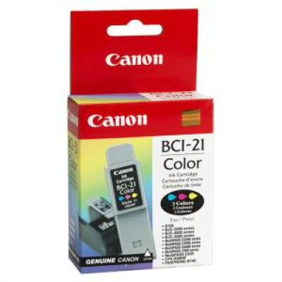 Canon BCI-21 Renkli Orjinal Kartuş - 1