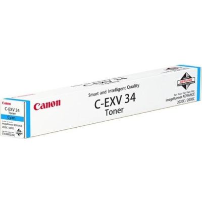 Canon C-EXV-34 Mavi Orjinal Fotokopi Toneri - 1