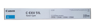 Canon C-EXV-51L Mavi Orjinal Fotokopi Toneri - 1