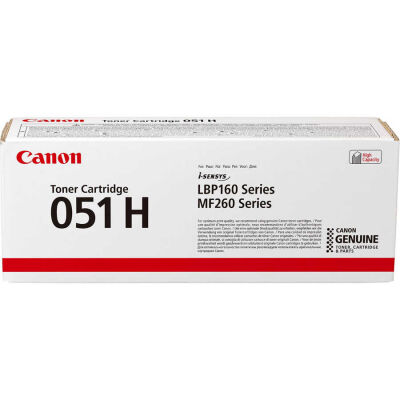 Canon CRG-051H Siyah Orjinal Toner Yüksek Kapasiteli - 1
