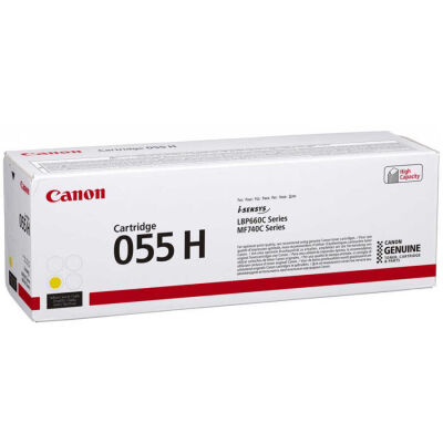 Canon CRG-055H Sarı Orjinal Toner Yüksek Kapasiteli - 1