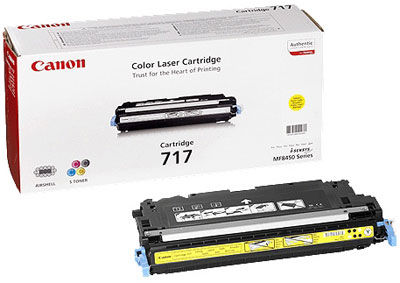Canon CRG-717 Sarı Orjinal Toner - 1