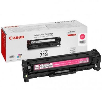 Canon CRG-718 Kırmızı Orjinal Toner - 1