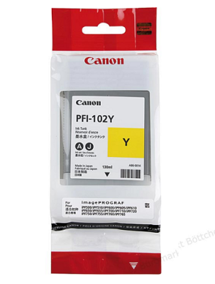 Canon PFI-102 Sarı Orjinal Kartuş - 1