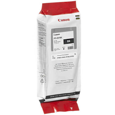 Canon PFI-207 Siyah Orjinal Kartuş - 1
