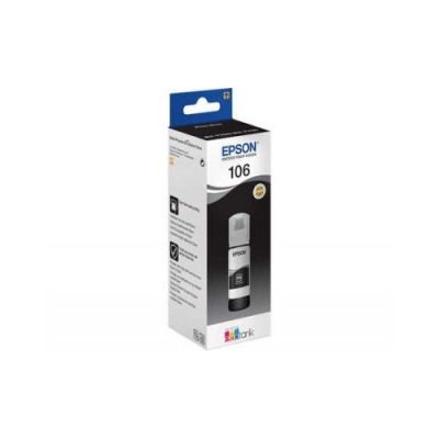 Epson 106-C13T00R140 Foto Siyah Orjinal Mürekkep 70 Ml. - 1