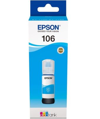 Epson 106-C13T00R240 Mavi Orjinal Mürekkep 70 Ml. - 1