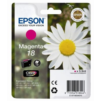 Epson 18-T1803-C13T18034020 Kırmızı Orjinal Kartuş - 1