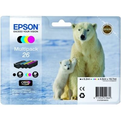 Epson 26-C13T261640 Orjinal Kartuş Avantaj Paketi - 1