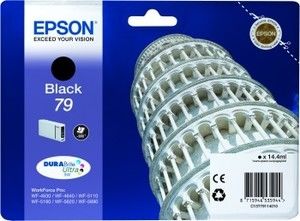 Epson 79-T7911-C13T79114010 Siyah Orjinal Kartuş - 1