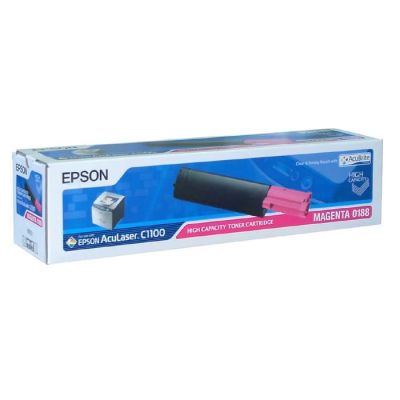 Epson Aculaser C1100-C13S050188 Kırmızı Orjinal Toner Yüksek Kapasiteli - 1