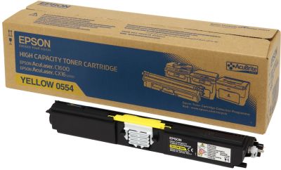 Epson Aculaser C1600/C13S050554 Sarı Orjinal Toner Yüksek Kapasiteli - 1