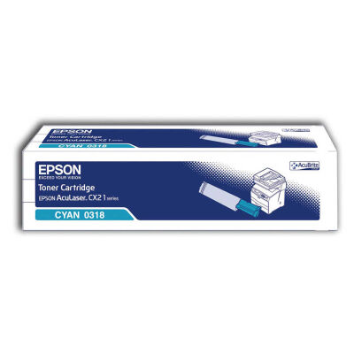 Epson Aculaser CX21/C13S050318 Mavi Orjinal Toner - 1