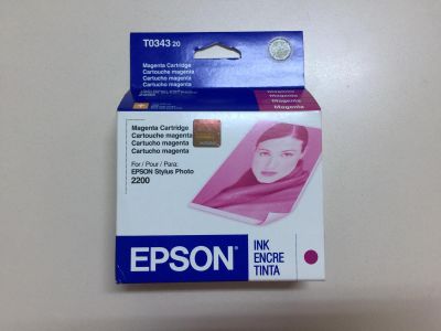 Epson T0343-C13T03434020 Kırmızı Orjinal Kartuş - 1