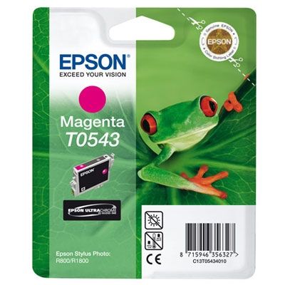 Epson T0543-C13T05434020 Kırmızı Orjinal Kartuş - 1