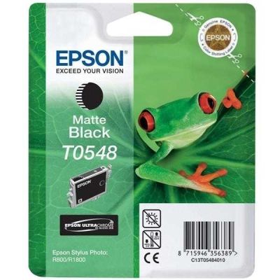 Epson T0548-C13T05484020 Mat Siyah Orjinal Kartuş - 1