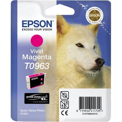 Epson T0963-C13T09634020 Kırmızı Orjinal Kartuş - 1