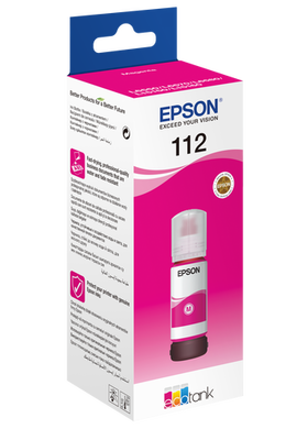 Epson T112-C13T06C34A Kırmızı Orjinal Mürekkep 70 Ml. - 1