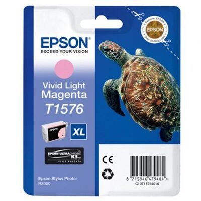 Epson T1576-C13T15764010 Açık Kırmızı Orjinal Kartuş - 1