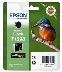 Epson T1598-C13T15984010 Mat Siyah Orjinal Kartuş - Epson