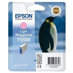 Epson T5596-C13T55964020 Açık Kırmızı Orjinal Kartuş - Epson