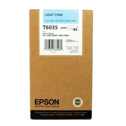 Epson T6035-C13T603500 Açık Mavi Orjinal Kartuş - Epson