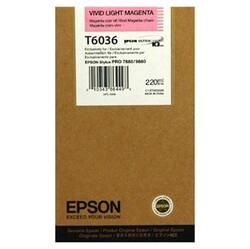 Epson T6036-C13T603600 Açık Kırmızı Orjinal Kartuş - Epson