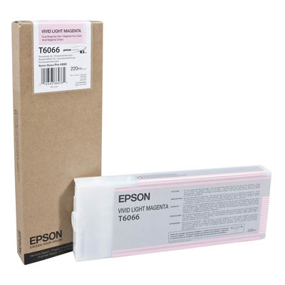 Epson T6066-C13T606600 Açık Kırmızı Orjinal Kartuş - 1