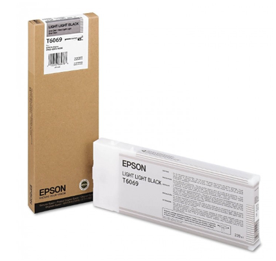 Epson T6069-C13T606900 Açık Açık Siyah Orjinal Kartuş - 1
