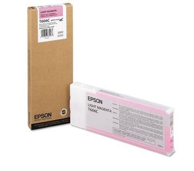 Epson T606C-C13T606C00 Açık Kırmızı Orjinal Kartuş - 1
