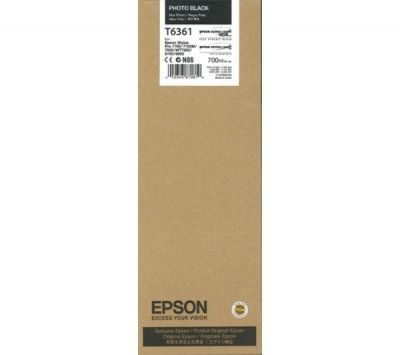 Epson T6361-C13T636100 Foto Siyah Orjinal Kartuş - 1
