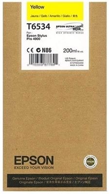 Epson T6534-C13T653400 Sarı Orjinal Kartuş - 1